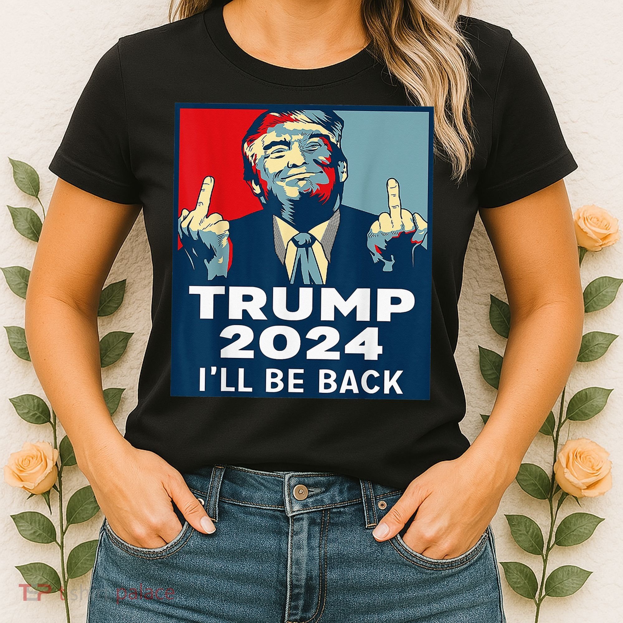 Trump 2024 I will be back Classic Women's T-Shirt