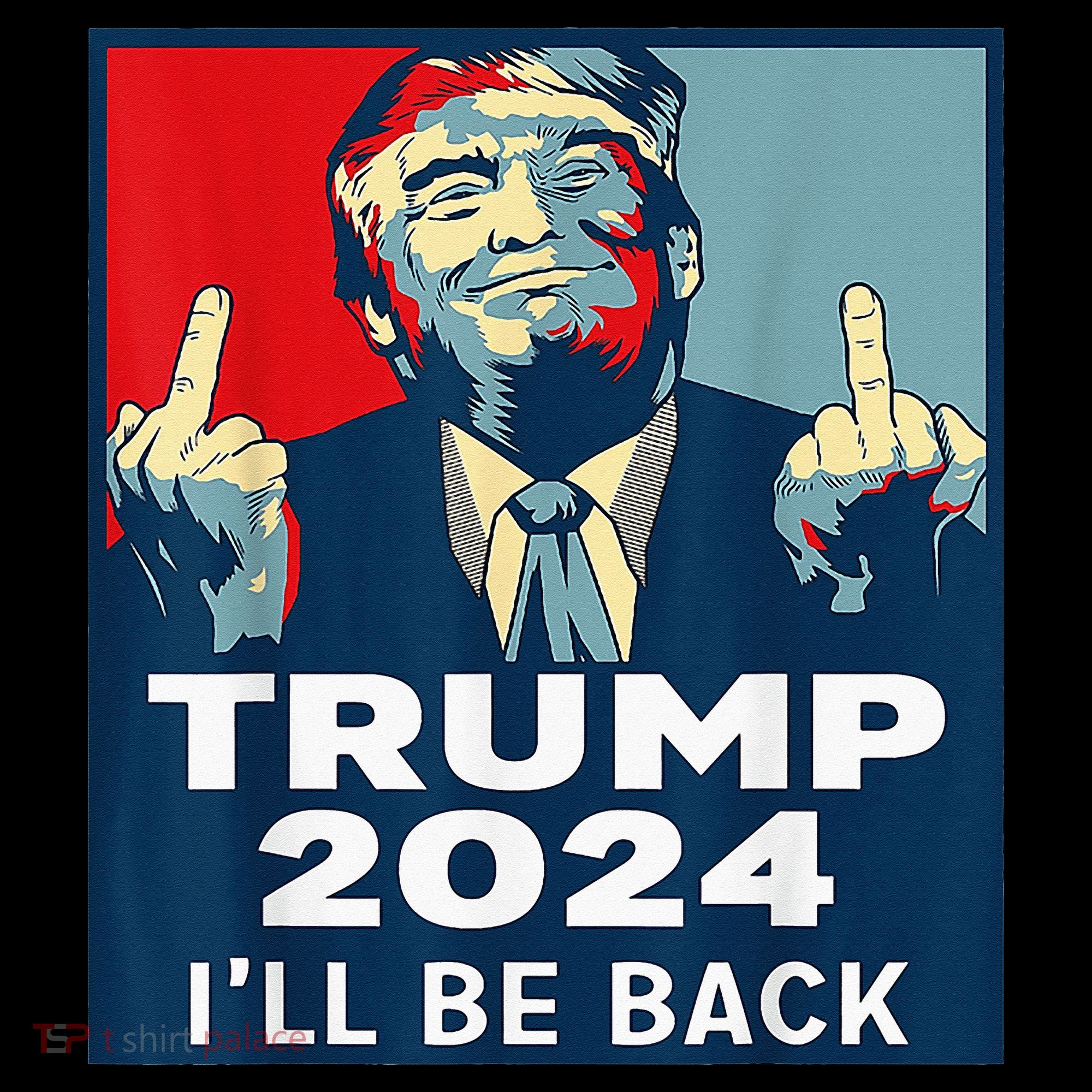 Trump 2024 I will be back Classic Kids Sweatshirt
