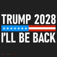 Trump 2028 I'll Be Back Women's Sweatshirt thumb 2