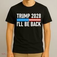 Trump 2028 I'll Be Back T-Shirt thumb 3