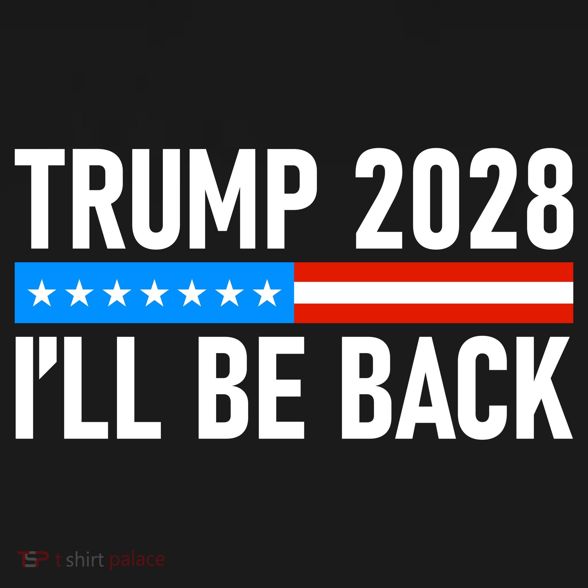 Trump 2028 I'll Be Back Backpack