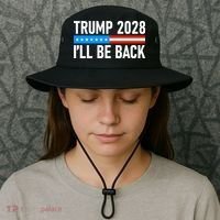 Trump 2028 I'll Be Back Bucket Hat thumb 3