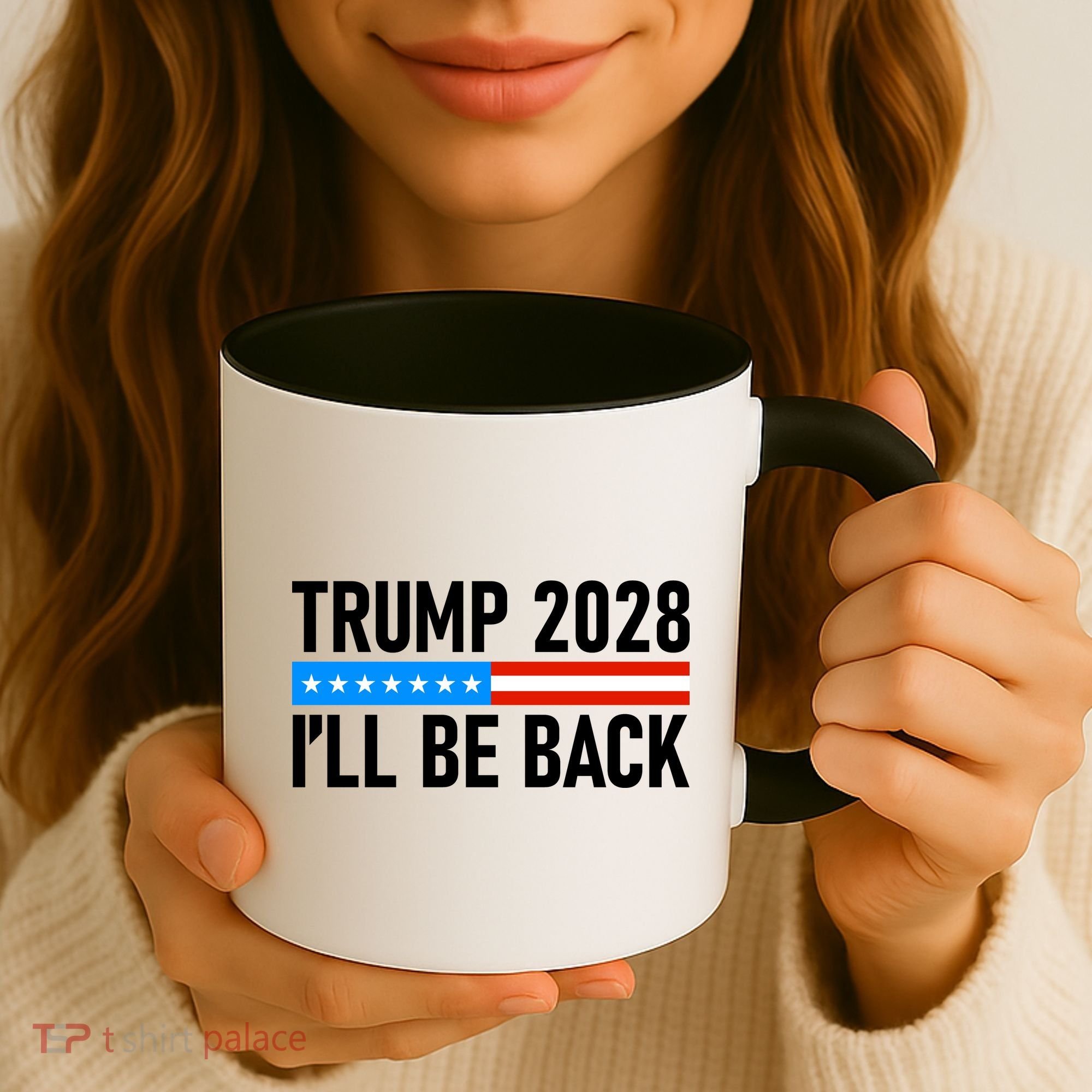 Trump 2028 I'll Be Back Coffee Mug