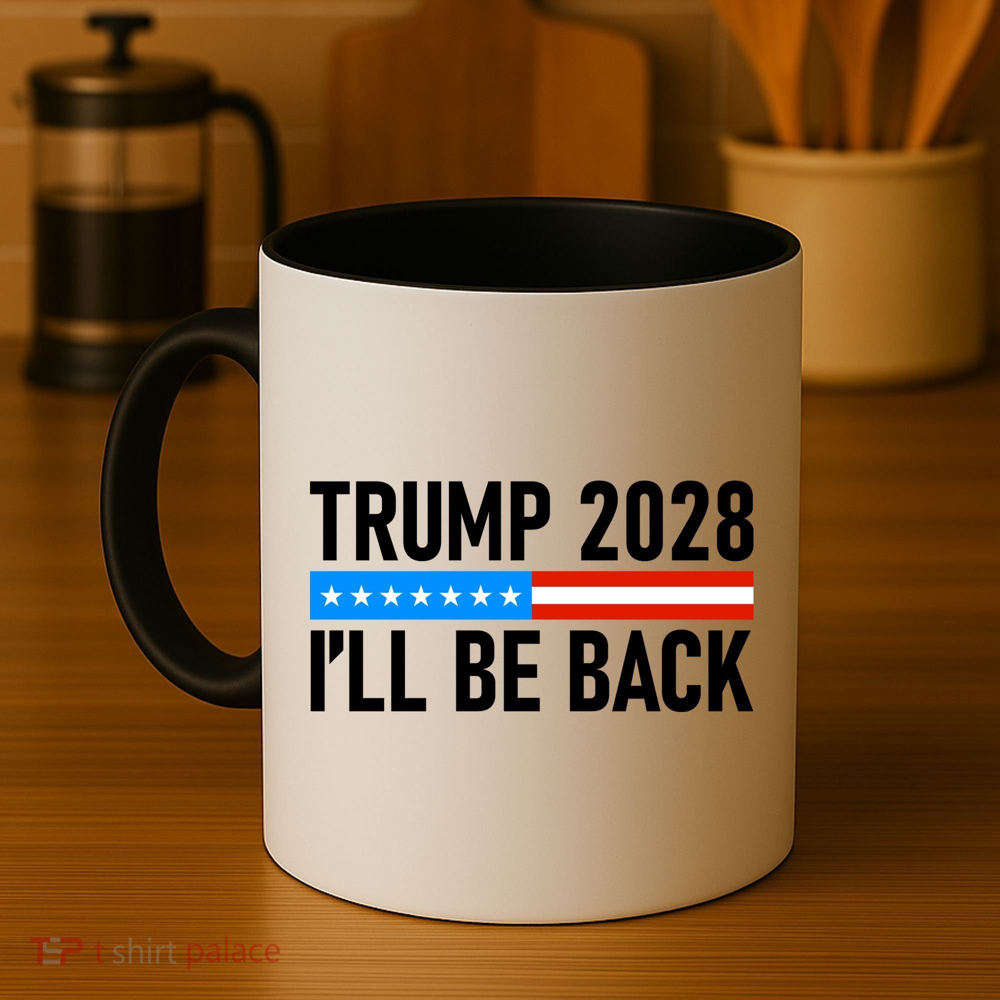 Trump 2028 I'll Be Back Coffee Mug