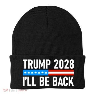 Trump 2028 I'll Be Back Beanie