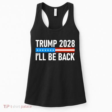 Trump 2028 I'll Be Back Women's Tank Top