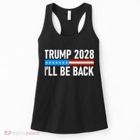 Trump 2028 I'll Be Back Women's Tank Top thumb 0