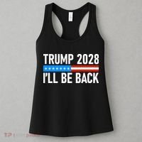 Trump 2028 I'll Be Back Women's Tank Top thumb 3