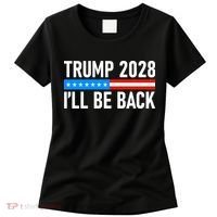 Trump 2028 I'll Be Back Women's T-Shirt thumb 0