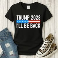 Trump 2028 I'll Be Back Women's T-Shirt thumb 3