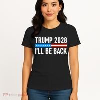 Trump 2028 I'll Be Back Women's T-Shirt thumb 4