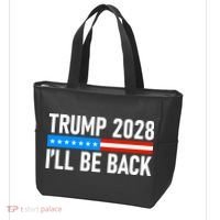Trump 2028 I'll Be Back Tote Bag thumb 3