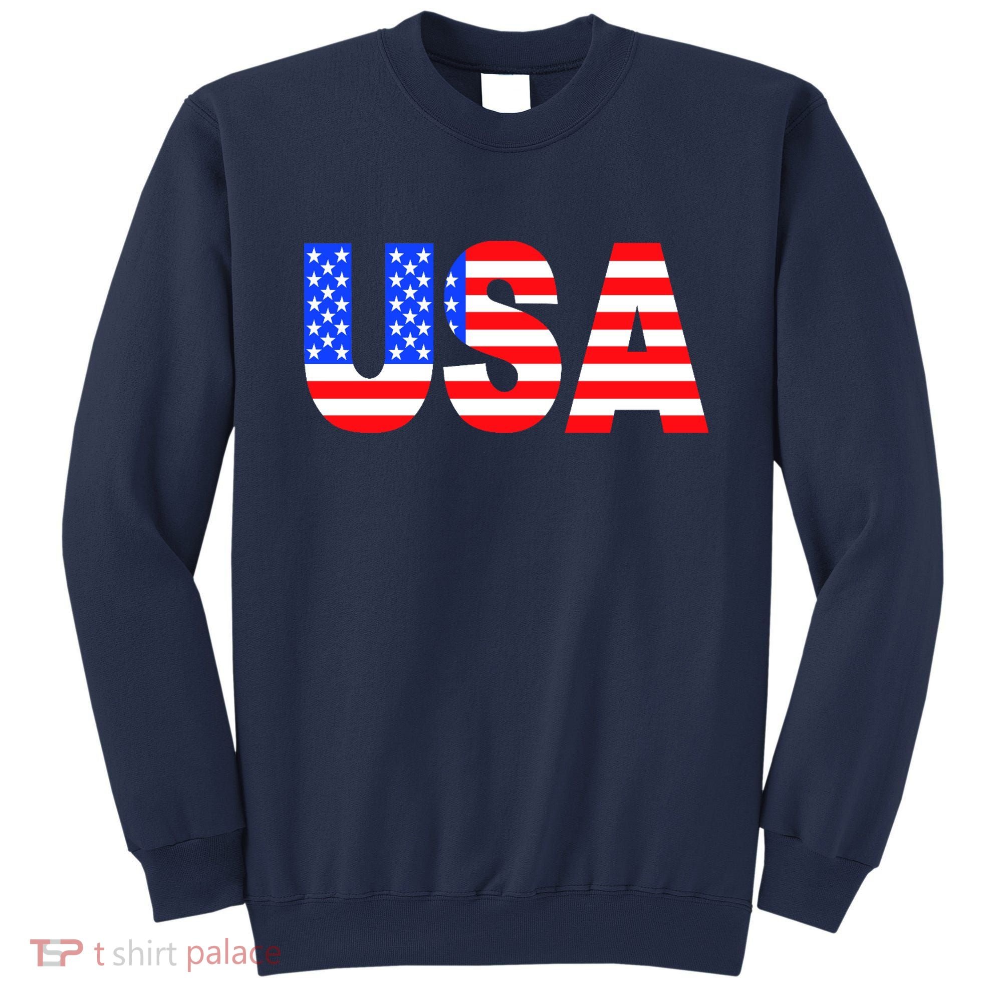 Trump 24 Jersey Style Front Pocket Logo and Back Sweatshirt