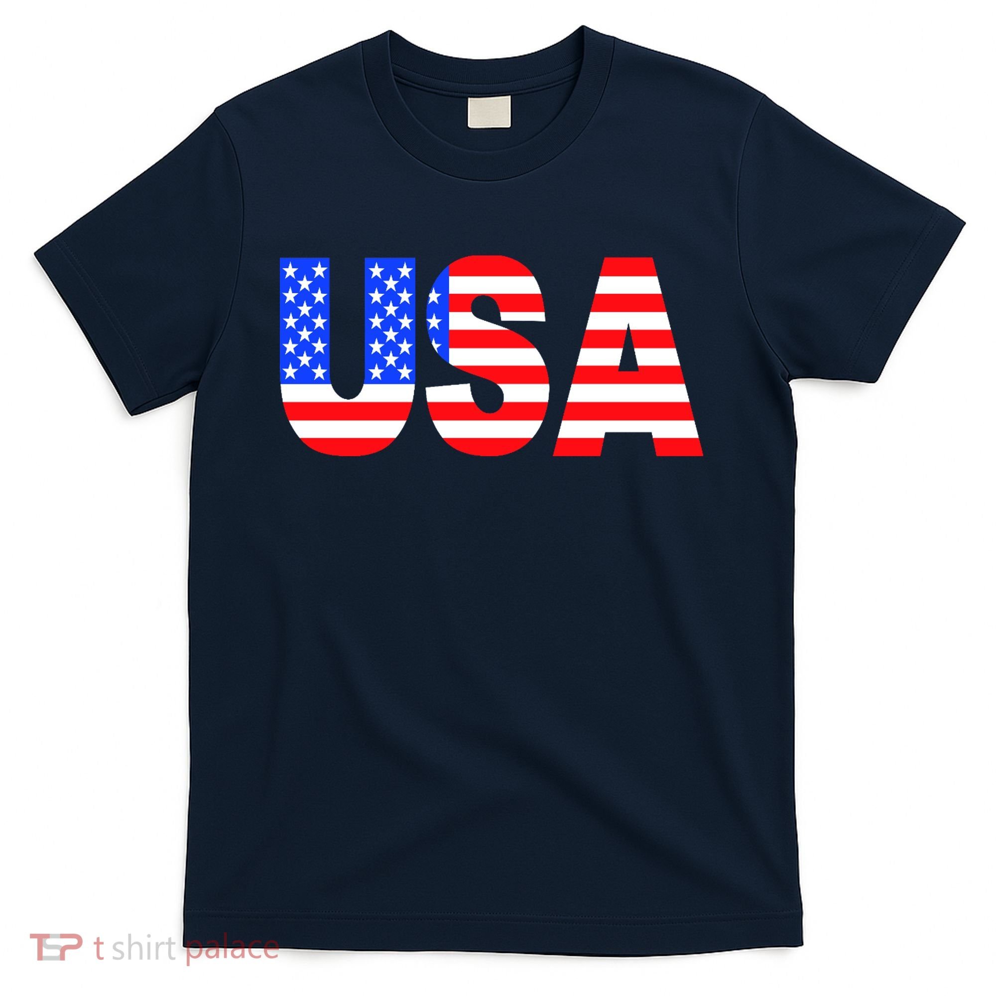 Trump 24 Jersey Style Front Pocket Logo and Back T-Shirt
