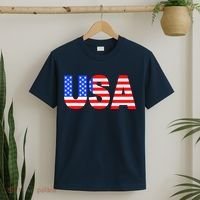 Trump 24 Jersey Style Front Pocket Logo and Back T-Shirt thumb 2