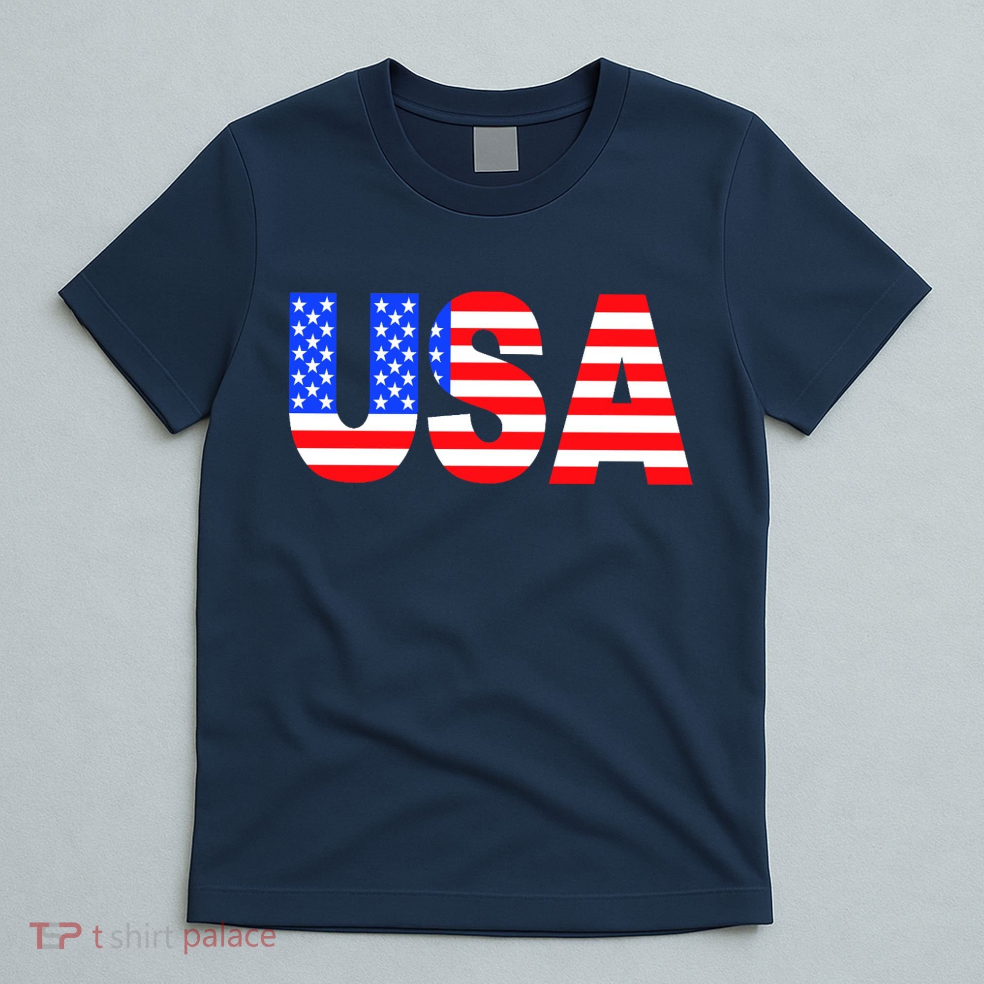 Trump 24 Jersey Style Front Pocket Logo and Back T-Shirt