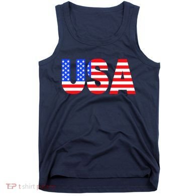 Trump 24 Jersey Style Front Pocket Logo and Back Tank Top