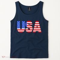 Trump 24 Jersey Style Front Pocket Logo and Back Tank Top thumb 2