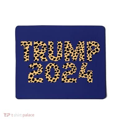 Trump 2024 Leopard Design Mousepad