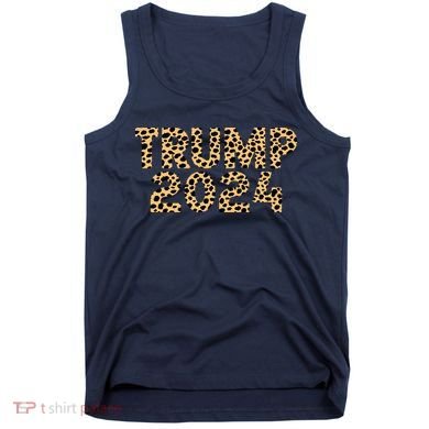Trump 2024 Leopard Design Tank Top