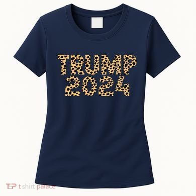 Trump 2024 Leopard Design Women's T-Shirt