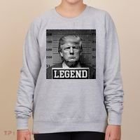 Trump 2024 Mugshot President Legend Women's Sweatshirt thumb 0