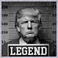 Trump 2024 Mugshot President Legend Women's Sweatshirt thumb 2
