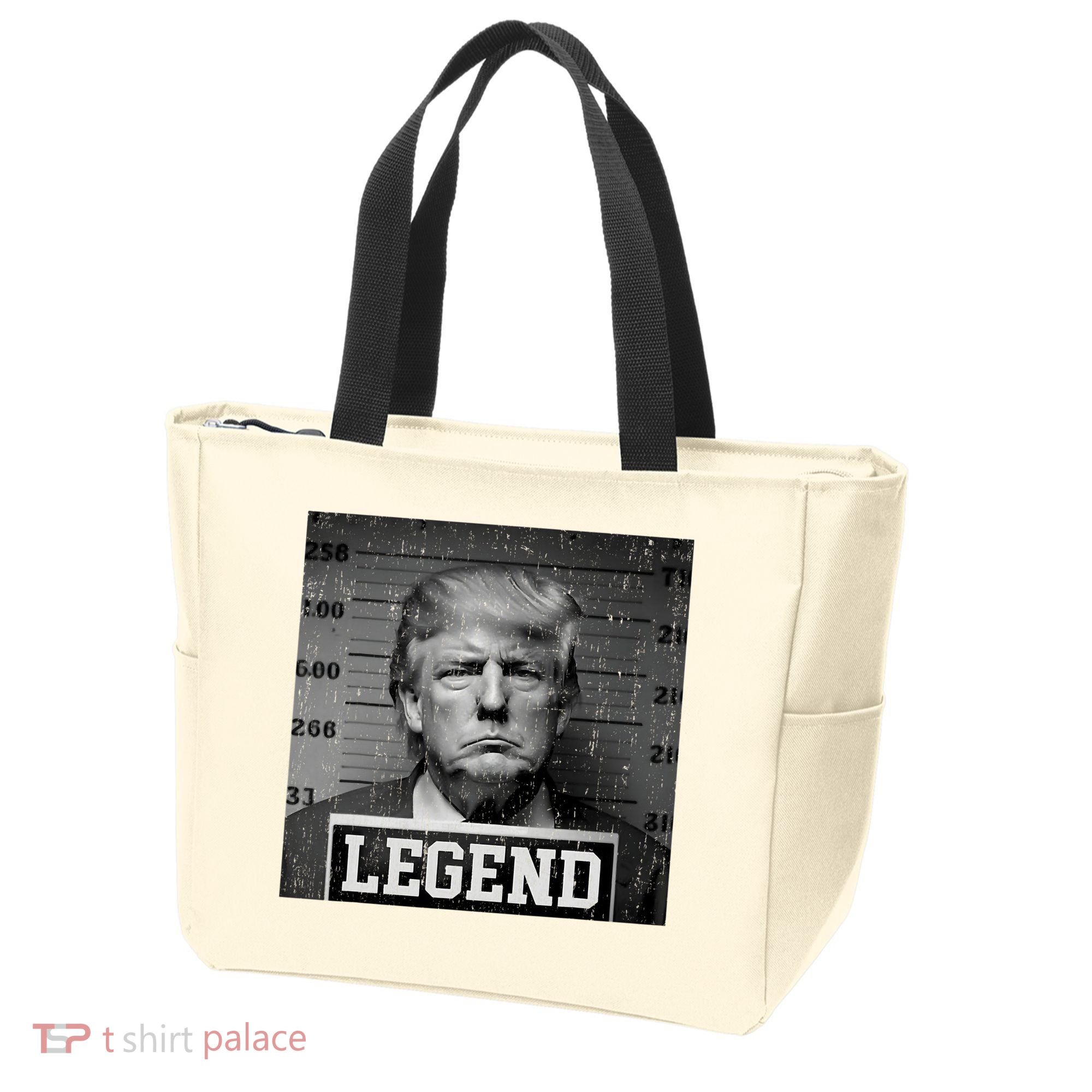 Trump 2024 Mugshot President Legend Tote Bag