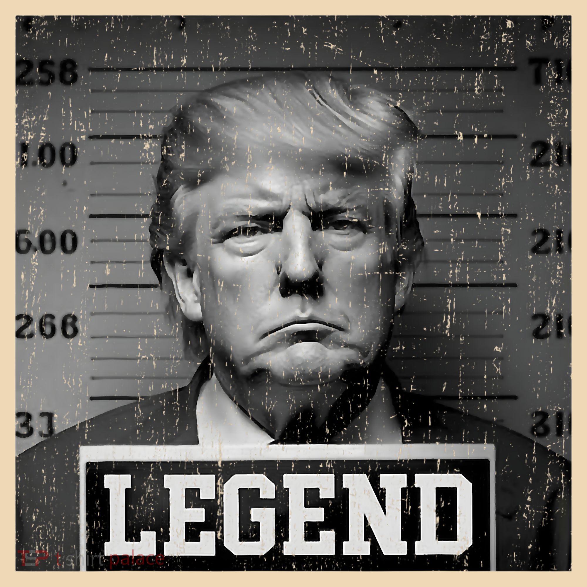 Trump 2024 Mugshot President Legend Tote Bag