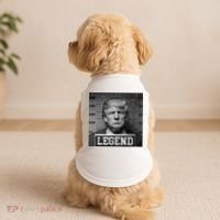 Trump 2024 Mugshot President Legend Doggie Tank thumb 2