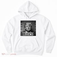 Trump 2024 Mugshot President Legend Hoodie thumb 0