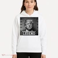 Trump 2024 Mugshot President Legend Hoodie thumb 5