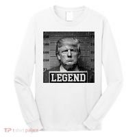 Trump 2024 Mugshot President Legend Long Sleeve Shirt thumb 0