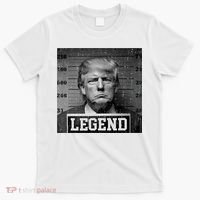 Trump 2024 Mugshot President Legend T-Shirt thumb 0