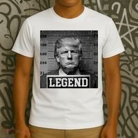 Trump 2024 Mugshot President Legend T-Shirt thumb 3