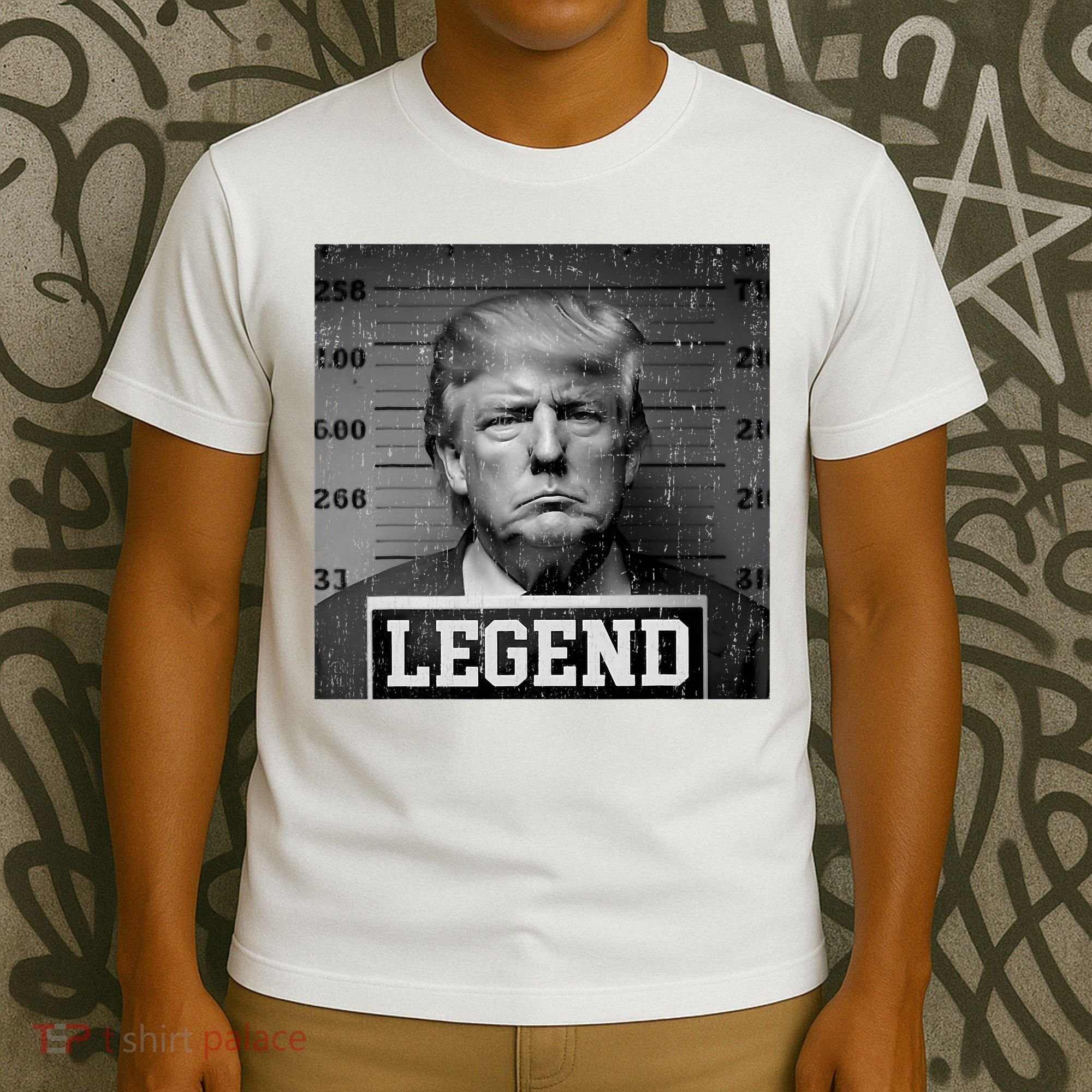 Trump 2024 Mugshot President Legend T-Shirt