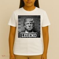 Trump 2024 Mugshot President Legend T-Shirt thumb 4