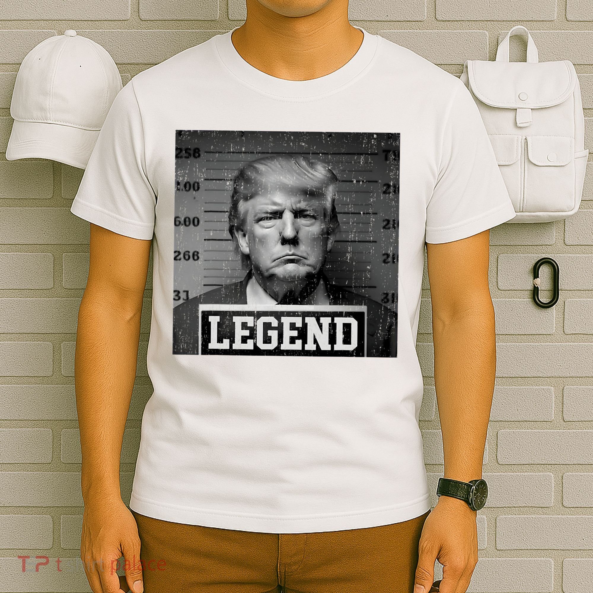 Trump 2024 Mugshot President Legend T-Shirt