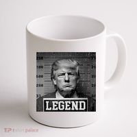 Trump 2024 Mugshot President Legend Coffee Mug thumb 1