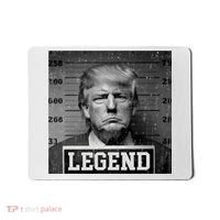 Trump 2024 Mugshot President Legend Mousepad thumb 0