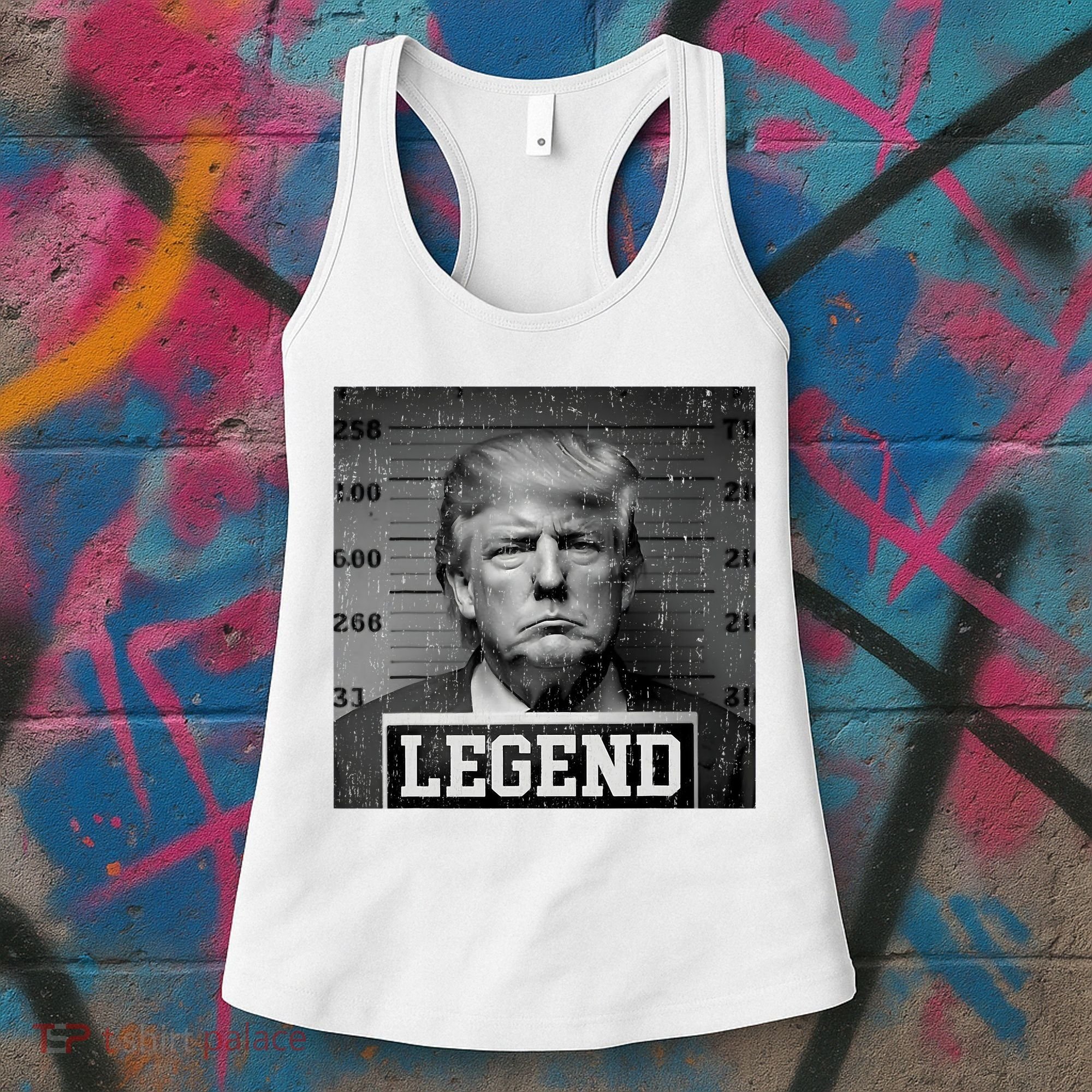 Trump 2024 Mugshot President Legend Women's Tank Top
