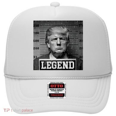 Trump 2024 Mugshot President Legend Hat