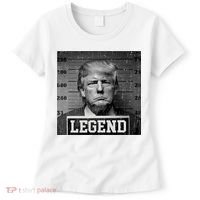 Trump 2024 Mugshot President Legend Women's T-Shirt thumb 0