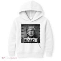 Trump 2024 Mugshot President Legend Kids Hoodie thumb 0