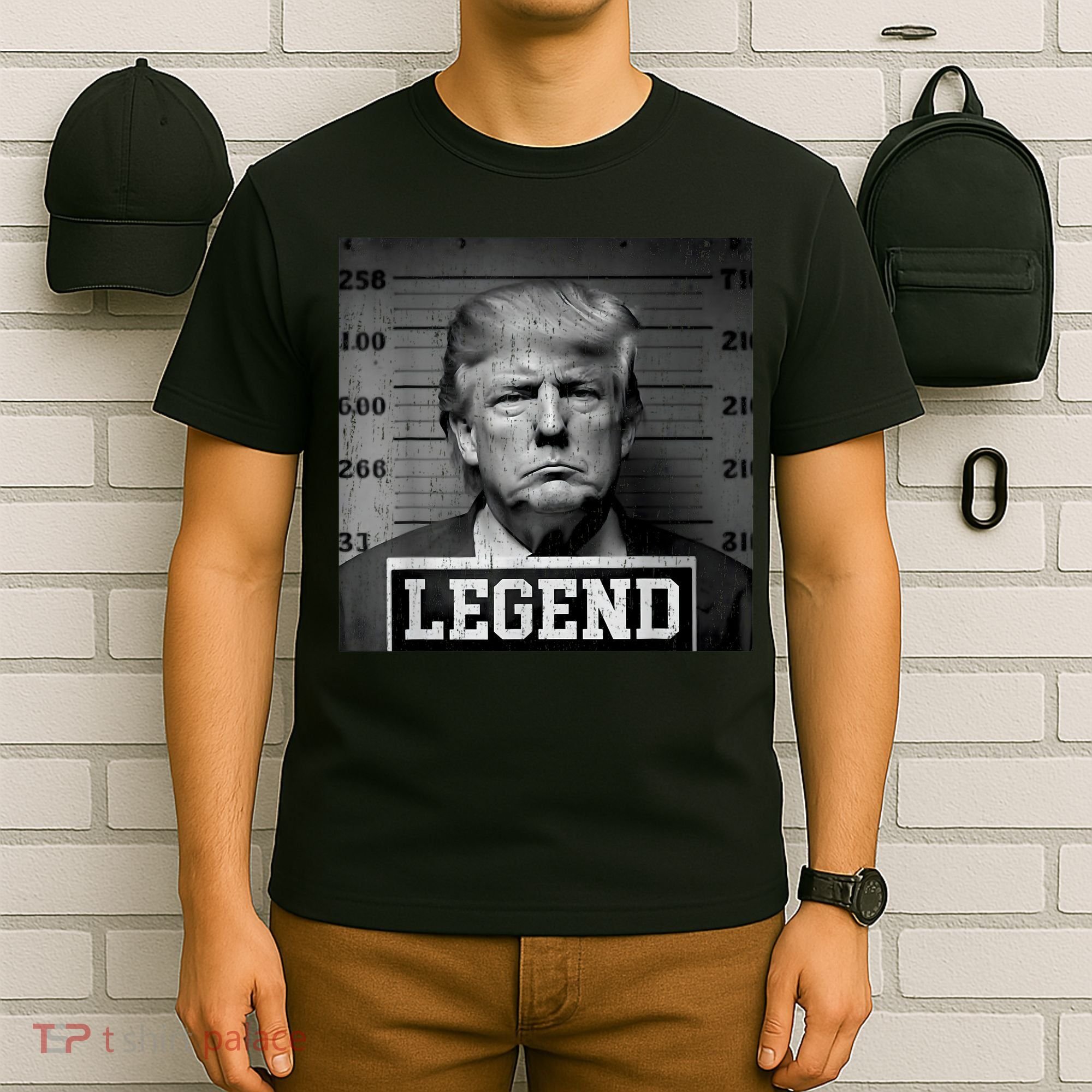 Trump 2024 Mugshot President Legend T-Shirt