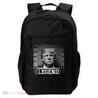 Trump 2024 Mugshot President Legend Backpack thumb 0