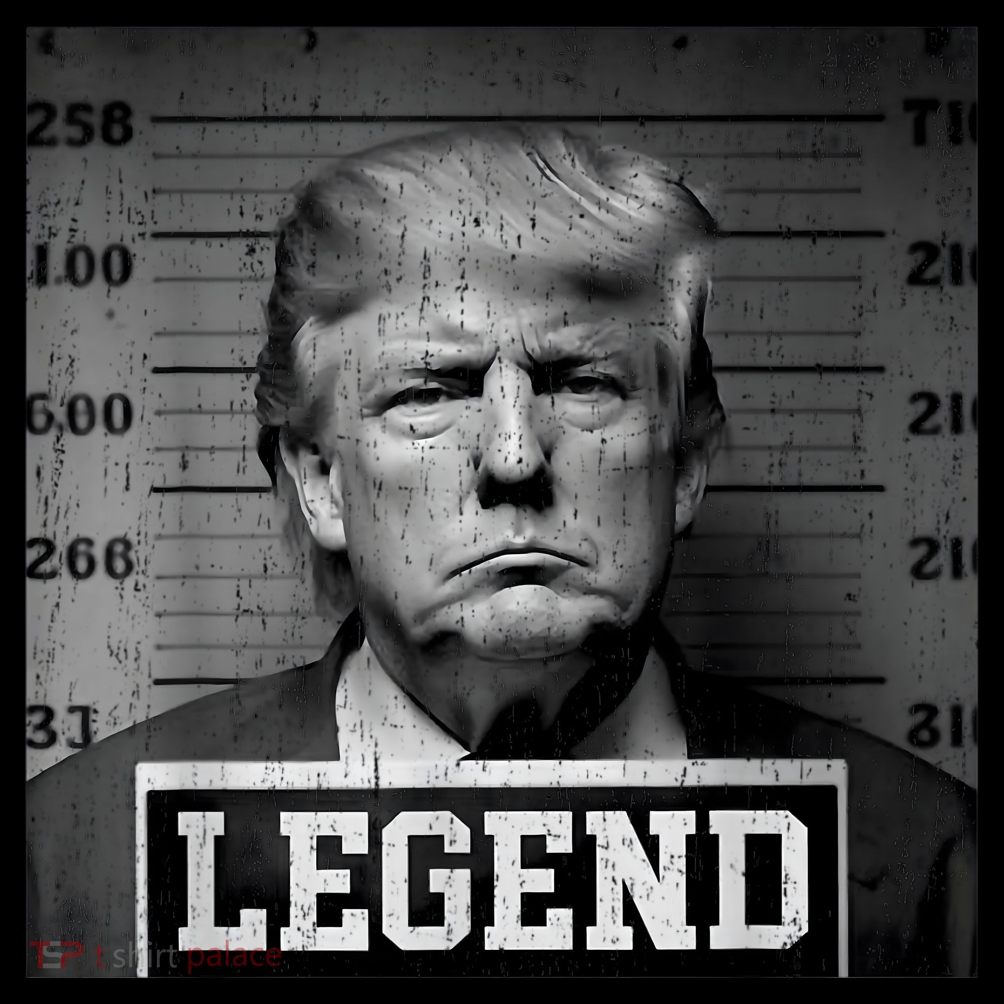 Trump 2024 Mugshot President Legend Women's Hoodie