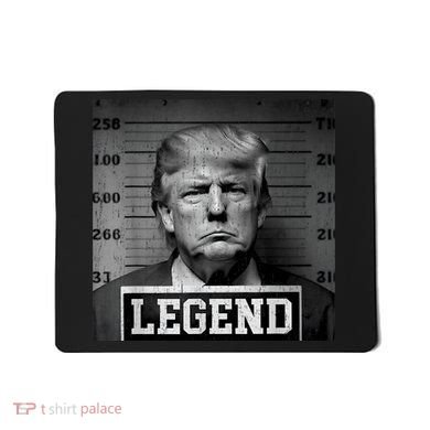 Trump 2024 Mugshot President Legend Mousepad