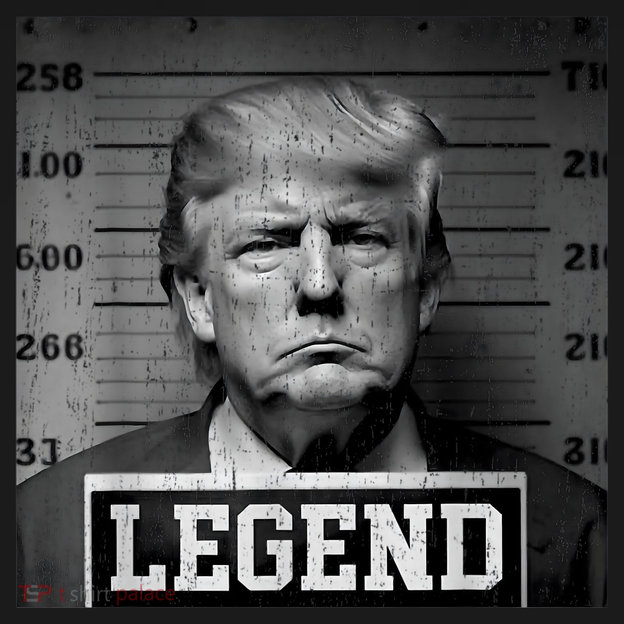 Trump 2024 Mugshot President Legend Mousepad