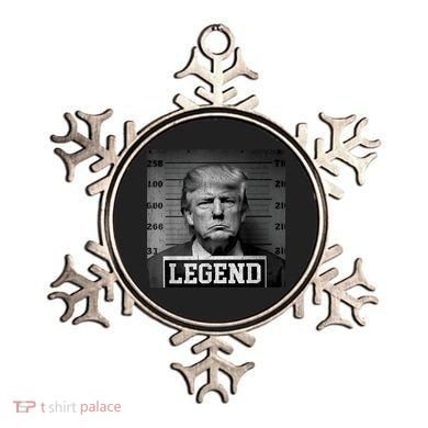 Trump 2024 Mugshot President Legend Ornament